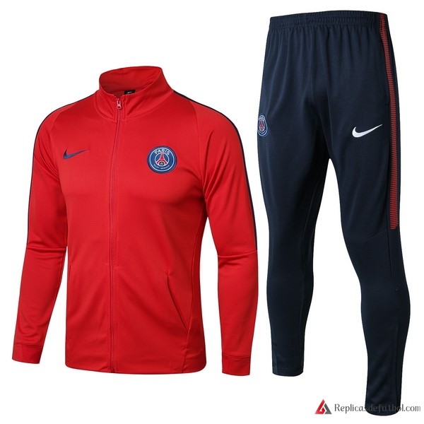 Chandal Paris Saint Germain 2017-2018 Azul Marino Rojo